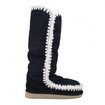 Mou Tall Eskimo Boots / Black