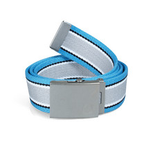 Fred Perry Grey Tipped Webbing Belt