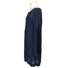 Day Birger Et Mikkelsen Navy Silky Bead Dress