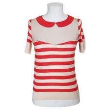 Sonia by Sonia Rykiel Red Stripe SS Knit