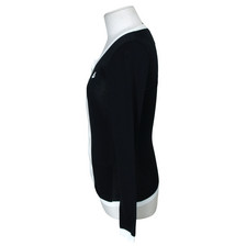 Sonia By Sonia Rykiel Black Contrast Cardigan