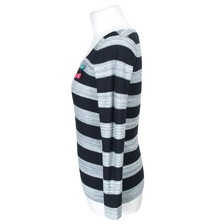 Sonia by Sonia Rykiel black Stripe Cherry Knit