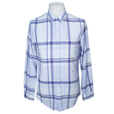 Acne Slim Check Shirt / Purple