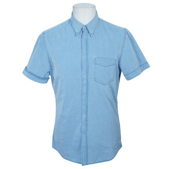 Acne Short Sleeve Denim Shirt