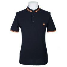 Fred Perry Small Collar Black Polo