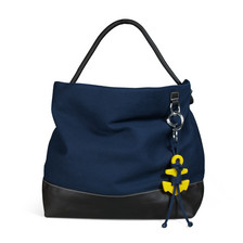 Sonia by Sonia Rykiel Marine Blue Canvas Tote