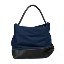 Sonia by Sonia Rykiel Marine Blue Canvas Tote