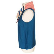 Fred Perry by Richard Nicoll Blue Top with Scarf