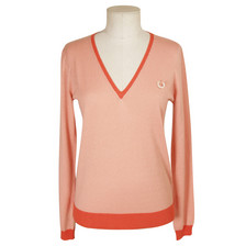 Fred Perry by Richard Nicoll V-Neck Tip Sweater
