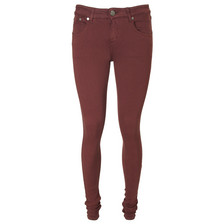 Victoria Beckham Denim Powerstretch Jeans / Burgundy