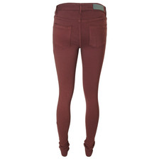 Victoria Beckham Denim Powerstretch Jeans / Burgundy