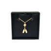 Zoe & Morgan Gold Plated Feathers Necklace