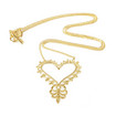Zoe & Morgan Gold Plated Gypsy Love Necklace