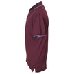 PS Paul Smith Burgandy Short Sleeve Tipped Polo