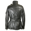 Barbour Leather Nation Jacket Black