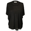 Acne Black Bay Tencel Top