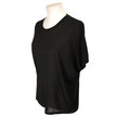 Acne Black Bay Tencel Top