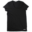 Acne Black Standard V Neck T Shirt