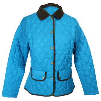 Barbour Turquoise Vintage Quilt