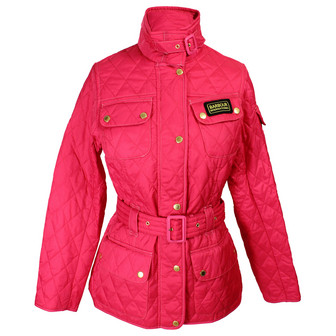 Barbour International Quilt Pink