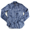PS Paul Smith Navy Abstract Flower Shirt