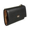 Anya Hindmarch Medium Trifold Purse / Black