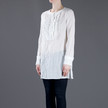 See by Chloe Ruffle Tunic / White See by Chloe Ruffle Tunic / White