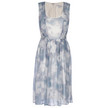 Carven Blue Print Dress