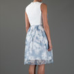 Carven Blue Print Dress
