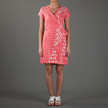 Velvet Poppy Print Dress Velvet Poppy Print Dress