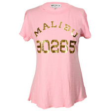 Wildfox Malibu Princess T-Shirt / Pink