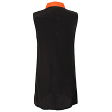 Equipment Lucinda Contrast Dress / Black