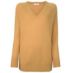 Equipment Cashmere V-Neck Jumper / Gold Equipment Cashmere V-Neck Jumper / Gold
