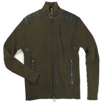 Belstaff Kamden Merino Zip / Military