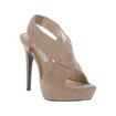 DVF Zia 2 Suede Heels / Taupe