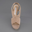 DVF Zia 2 Suede Heels / Taupe