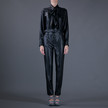 DVF Naples Lacquer Trouser / Black DVF Naples Lacquer Trouser / Black