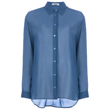 Acne Shining Shirt / Cornflower