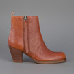 Acne Pistol Short Boots / Chestnut