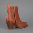 Acne Pistol Short Boots / Chestnut