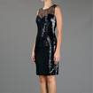 Project D Indra Sequin Dress / Black