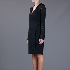 DVF Zalda Bis Dress / Black