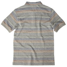 Lyle & Scott SS Stripe Polo / Grey