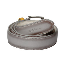 Paul Smith Accessories Burnished Suit Belt / Grey