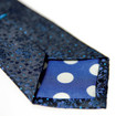 Paul Smith Accessories Floral Print Tie / Navy