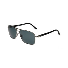 Persol Steel Sunglasses / Black & Silver