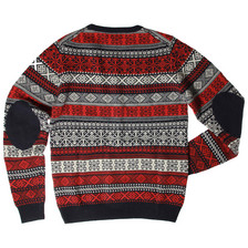 Lyle & Scott Fairisle Knit / Navy