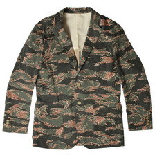 Mr Bathing Ape Tiger Camo Jacket / Grey