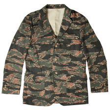 Mr Bathing Ape Tiger Camo Jacket / Grey