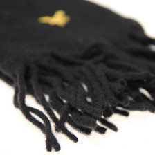 Lyle & Scott Fringe Scarf / Black